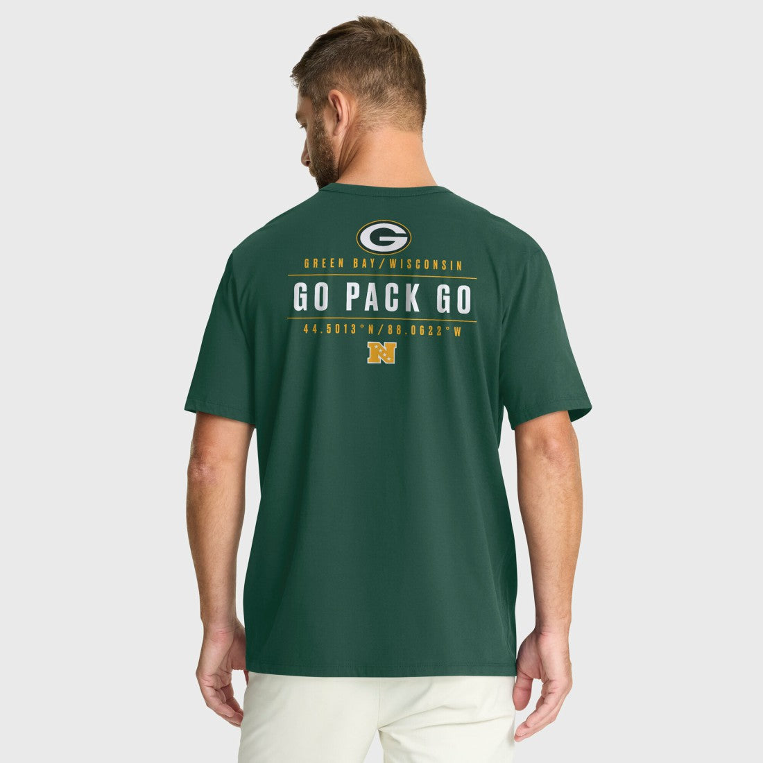 Green Bay Packers Passing Pocket Legacy T-Shirt - Green T-shirts