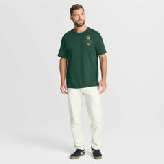 Green Bay Packers Passing Pocket Legacy T-Shirt - Green T-shirts