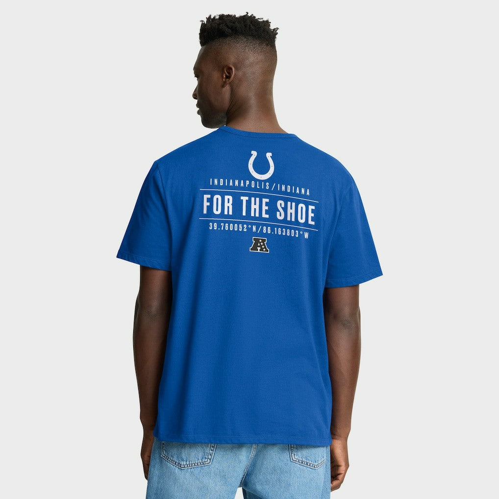 Indianapolis Colts Passing Pocket Legacy T-Shirt - Royal T-shirts