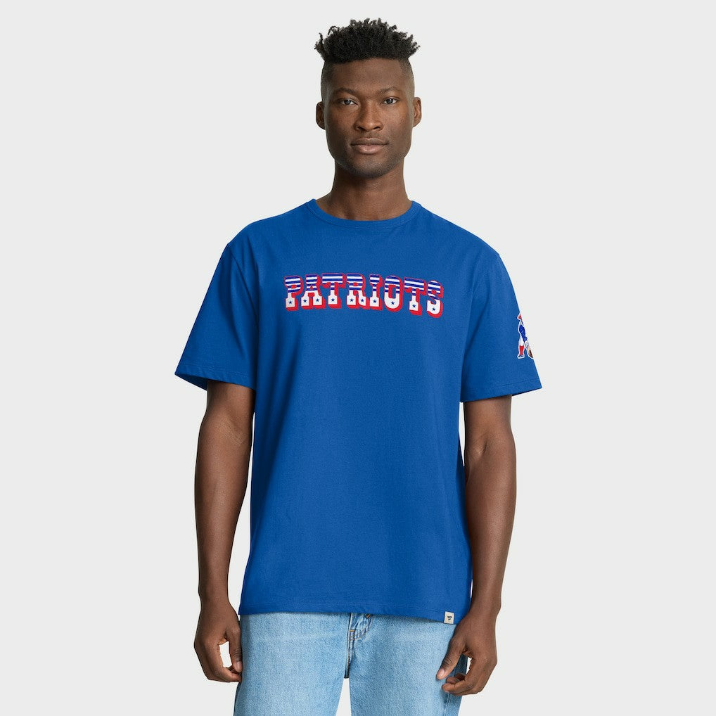 New England Patriots Elevated Classic Legacy T-Shirt - Royal T-shirts