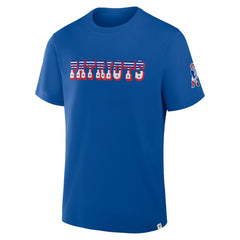 New England Patriots Elevated Classic Legacy T-Shirt - Royal T-shirts