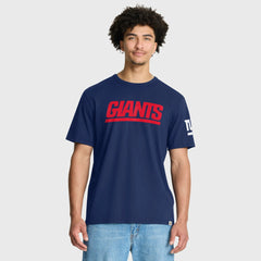 New York Giants Elevated Classic Legacy T-Shirt - Navy T-shirts