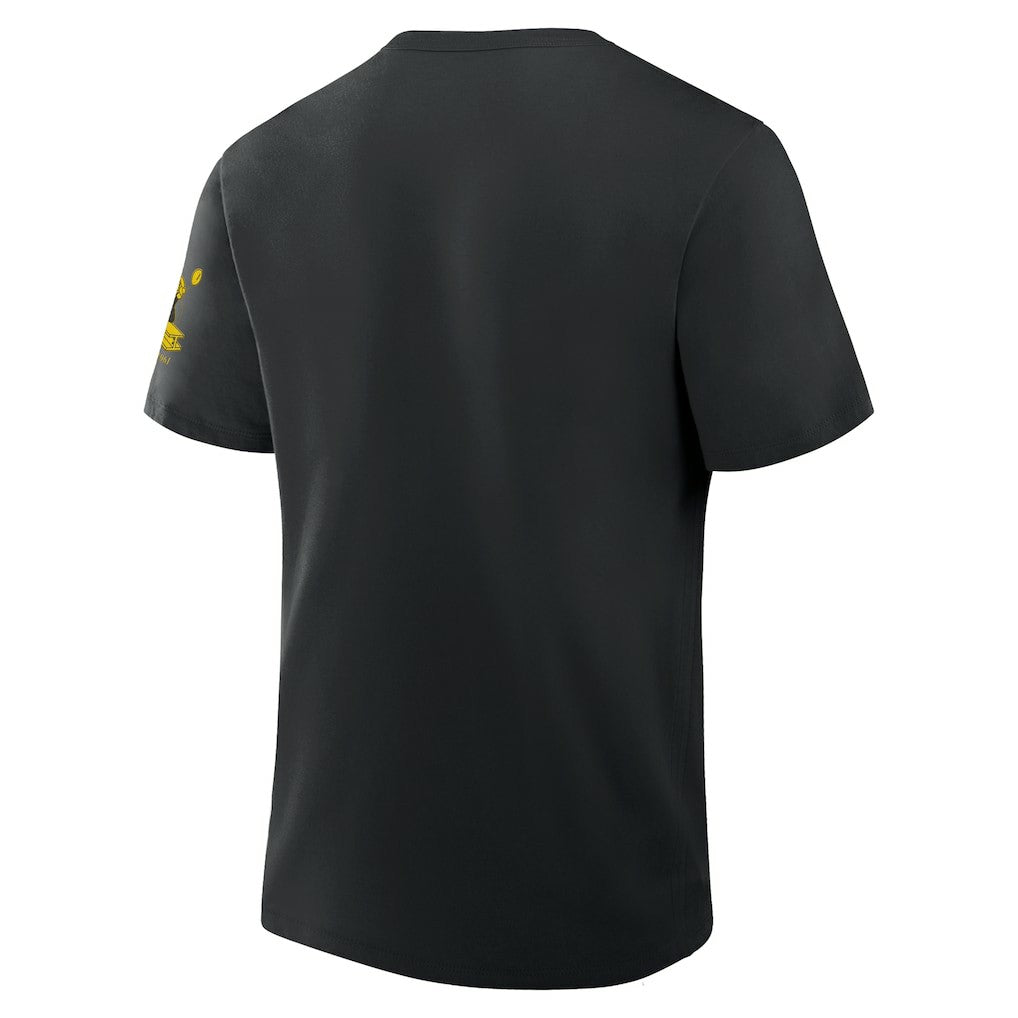 Pittsburgh Steelers Elevated Classic Legacy T-Shirt - Black T-shirts