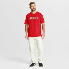 San Francisco 49ers Elevated Classic Legacy T-Shirt - Scarlet T-shirts