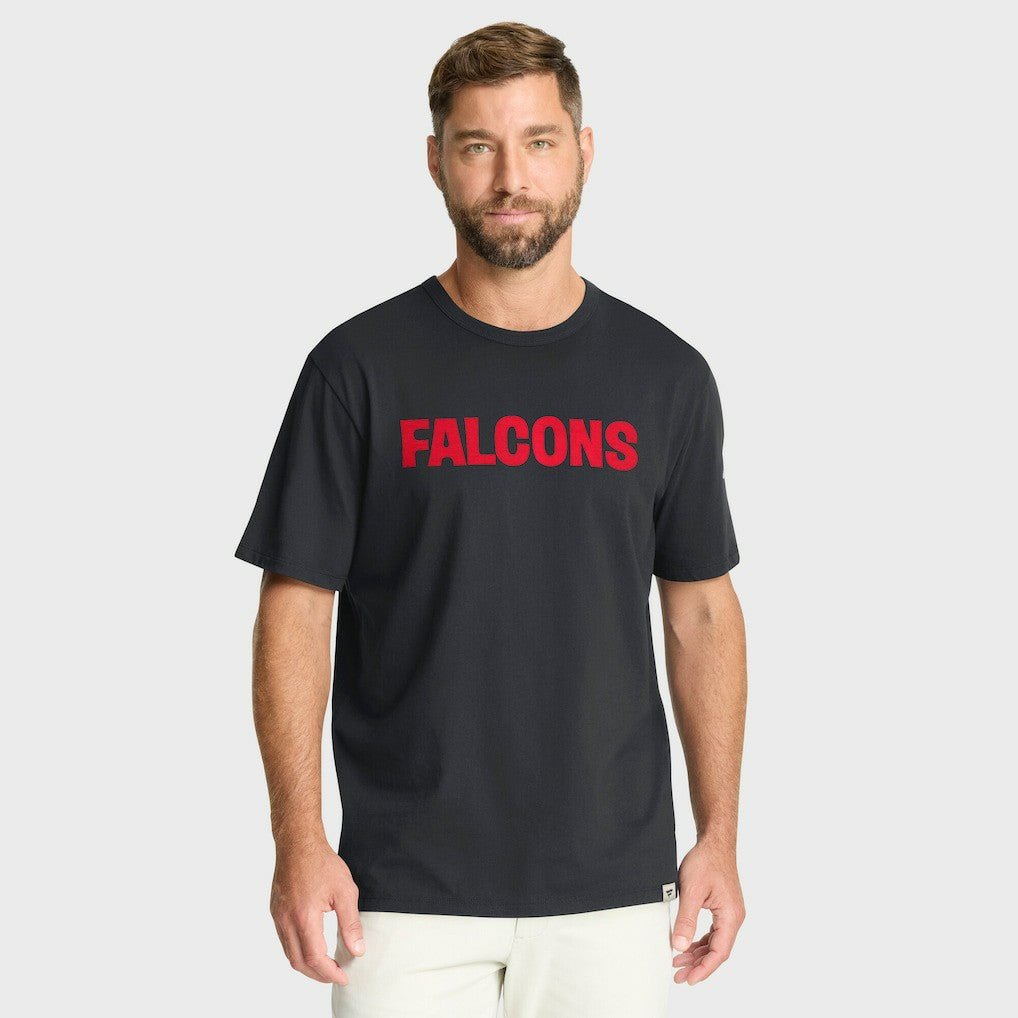 Atlanta Falcons Elevated Classic Legacy T-Shirt - Black T-shirts