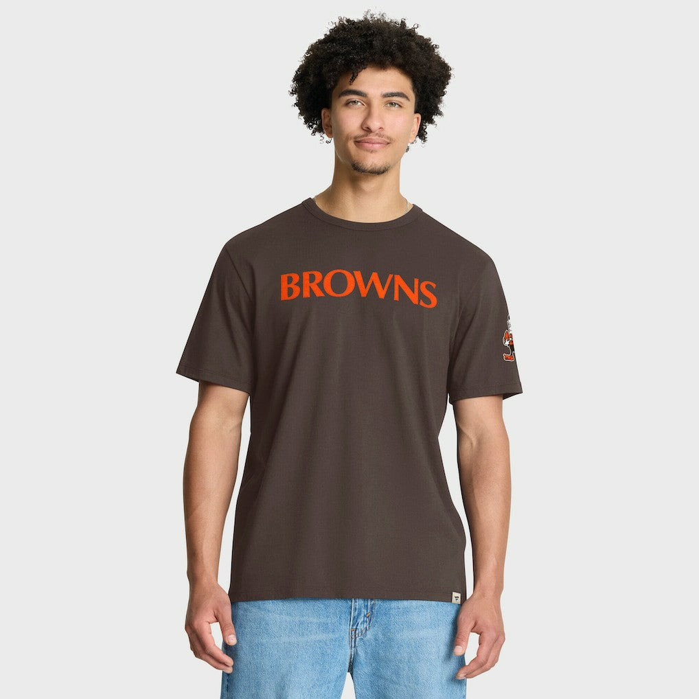 Cleveland Browns Elevated Classic Legacy T-Shirt - Brown T-shirts