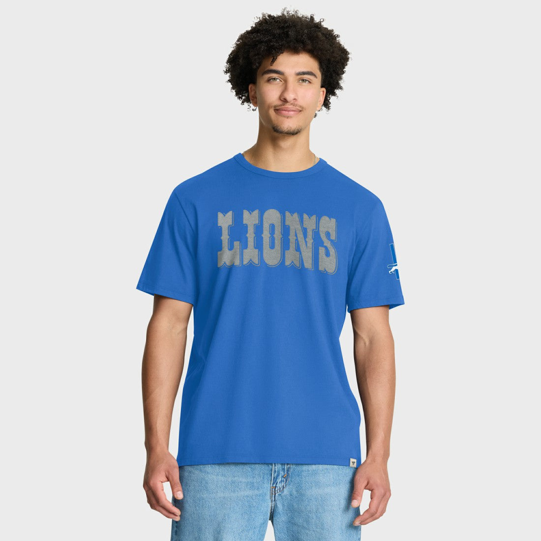 Detroit Lions Elevated Classic Legacy T-Shirt - Blue T-shirts