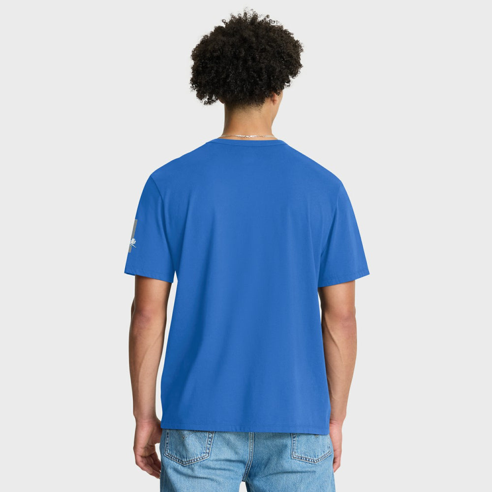 Detroit Lions Elevated Classic Legacy T-Shirt - Blue T-shirts