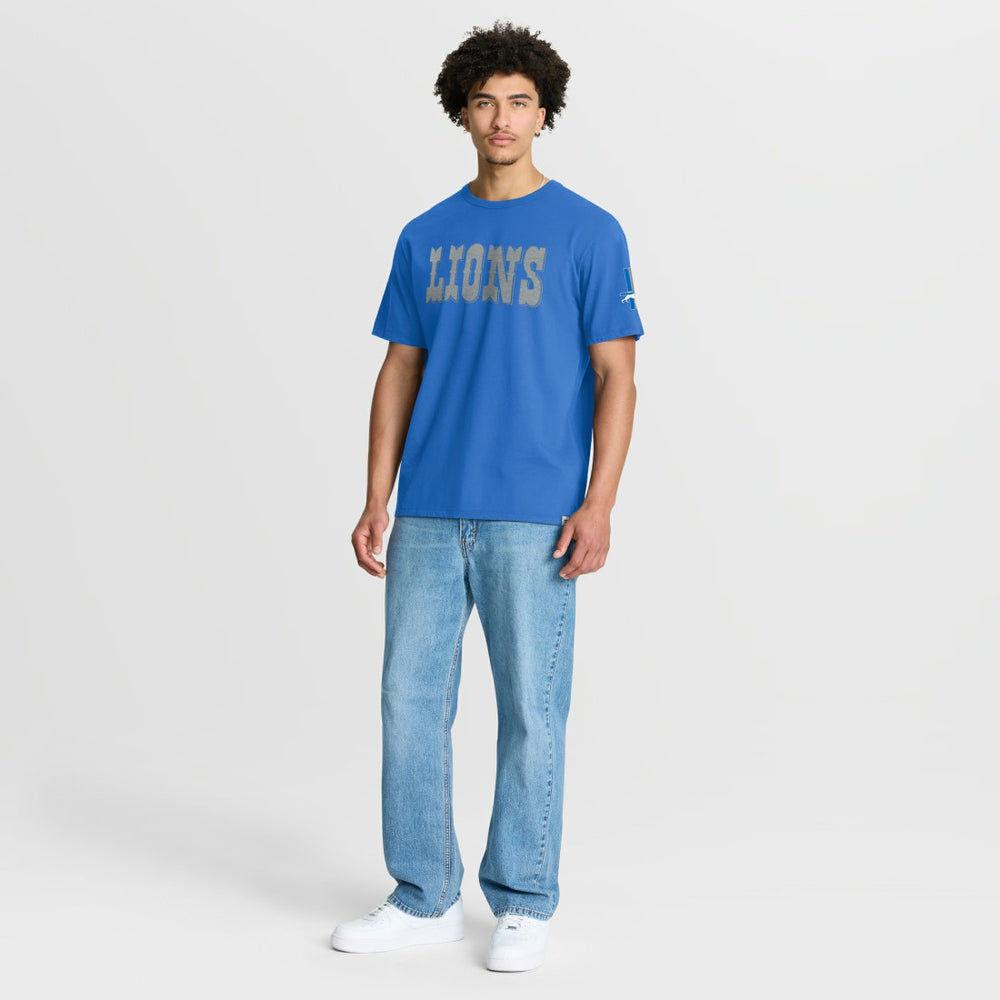 Detroit Lions Elevated Classic Legacy T-Shirt - Blue T-shirts