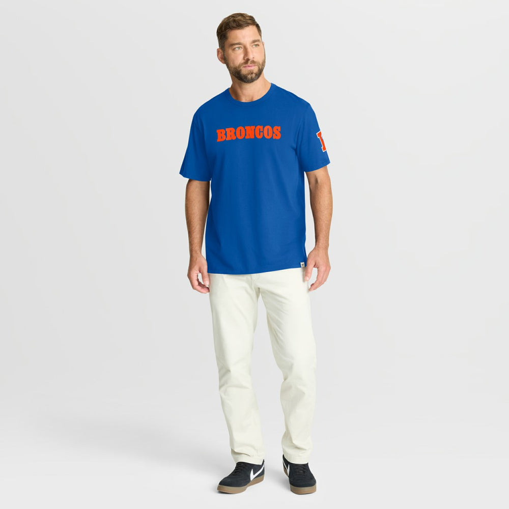 Denver Broncos Elevated Classic Legacy T-Shirt - Royal T-shirts