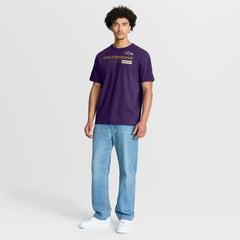 Baltimore Ravens Chop Block Legacy T-Shirt - Purple T-shirts