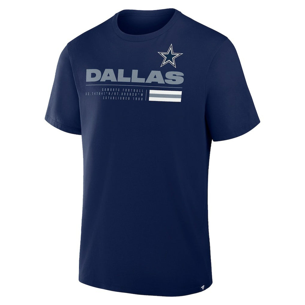 Dallas Cowboys Chop Block Legacy T-Shirt - Navy T-shirts