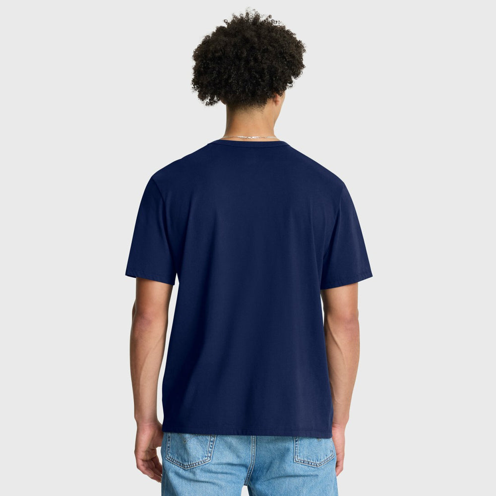 Denver Broncos Chop Block Legacy T-Shirt - Navy T-shirts