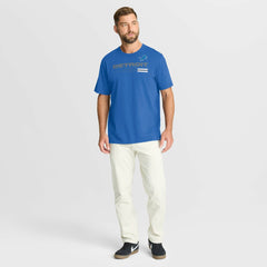 Detroit Lions Chop Block Legacy T-Shirt - Blue T-shirts