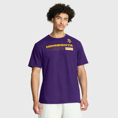 Minnesota Vikings Chop Block Legacy T-Shirt - Purple T-shirts