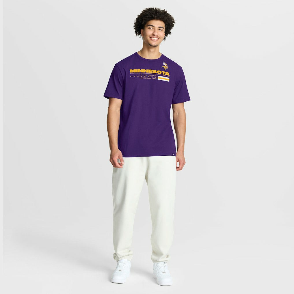 Minnesota Vikings Chop Block Legacy T-Shirt - Purple T-shirts