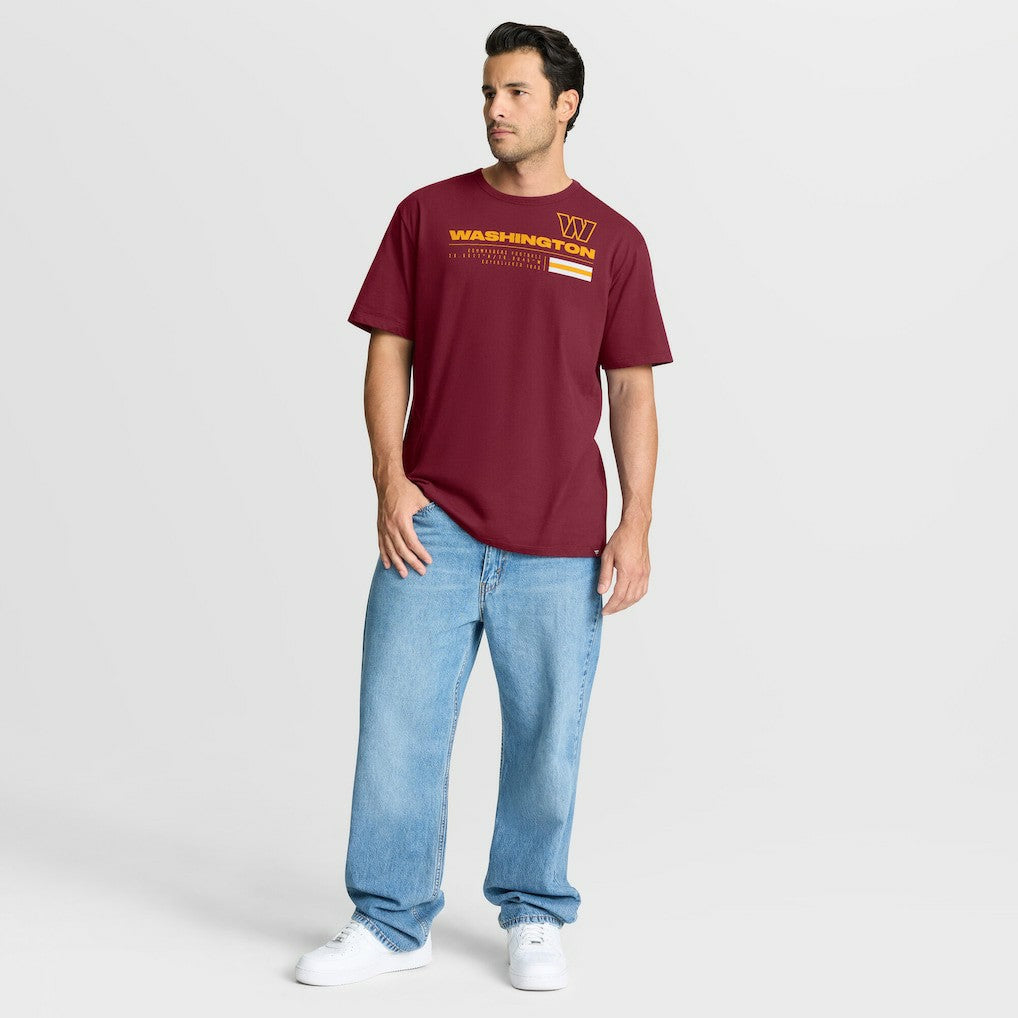 Washington Commanders Chop Block Legacy T-Shirt - Burgundy T-shirts