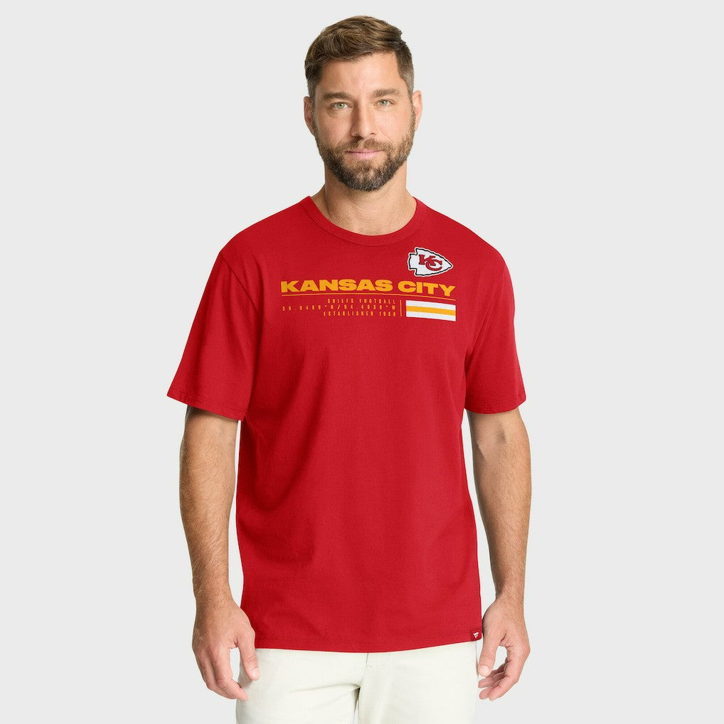 Kansas City Chiefs Chop Block Legacy T-Shirt - Red T-shirts