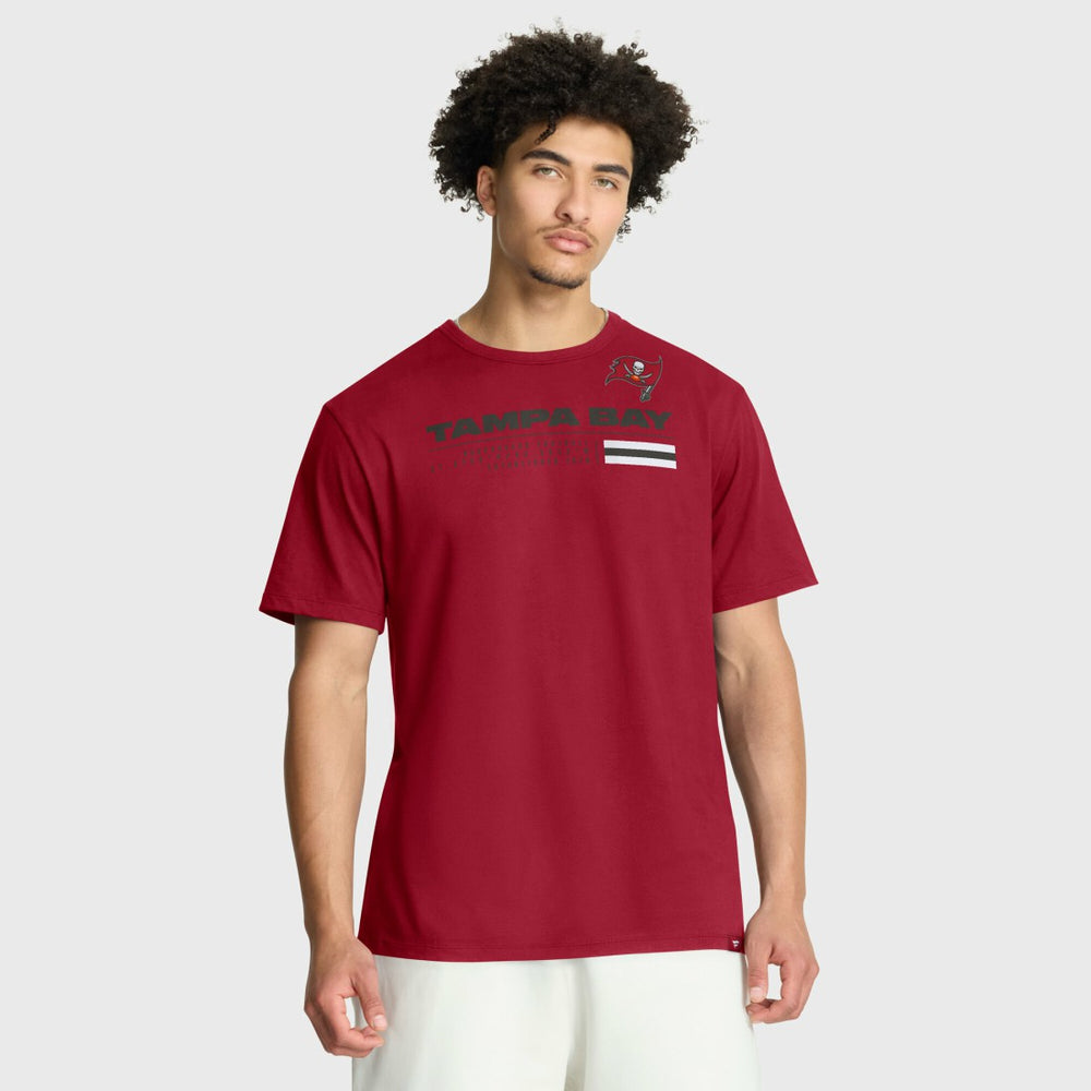 Tampa Bay Buccaneers Chop Block Legacy T-Shirt - Red T-shirts