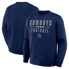 Dallas Cowboys Powerful Throw Legacy Sweatshirt - Navy Sweatshirts
