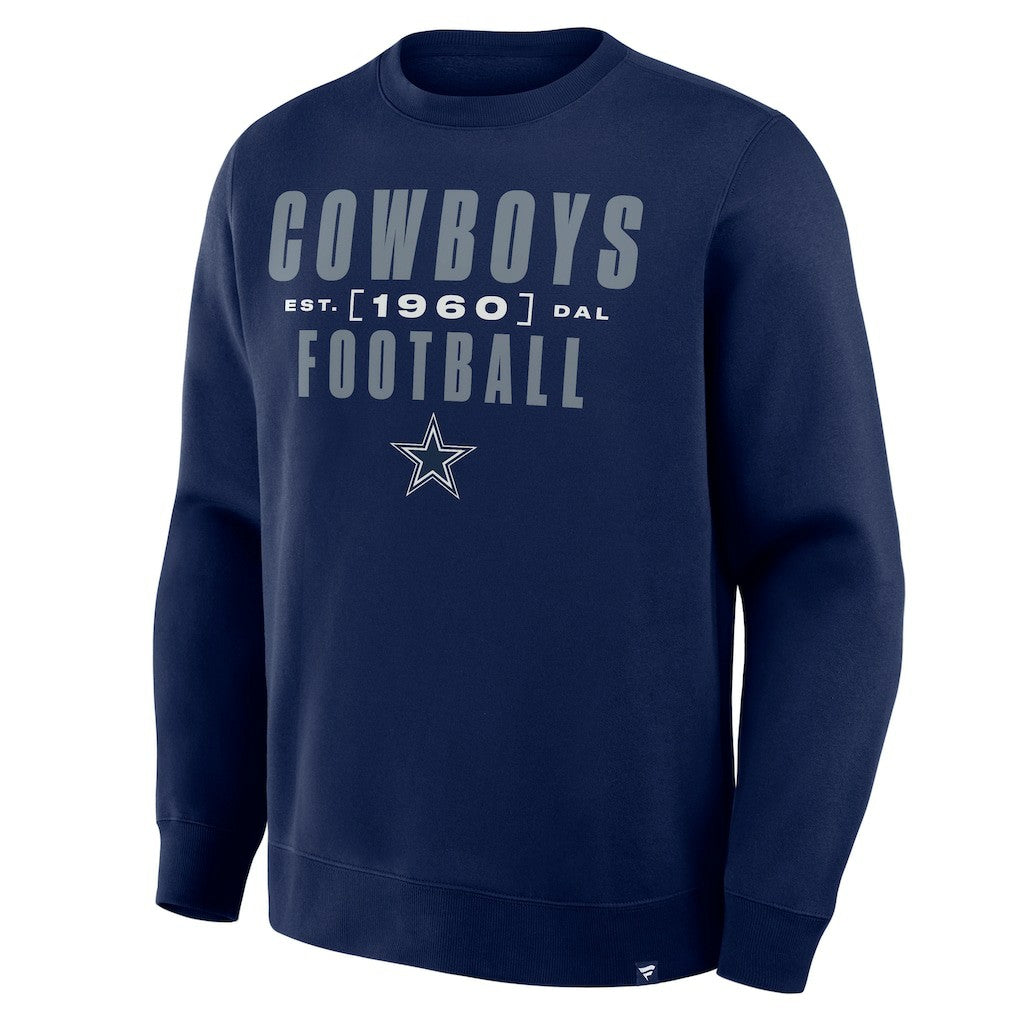 Dallas Cowboys Powerful Throw Legacy Sweatshirt - Navy Sweatshirts