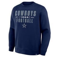 Dallas Cowboys Powerful Throw Legacy Sweatshirt - Navy Sweatshirts