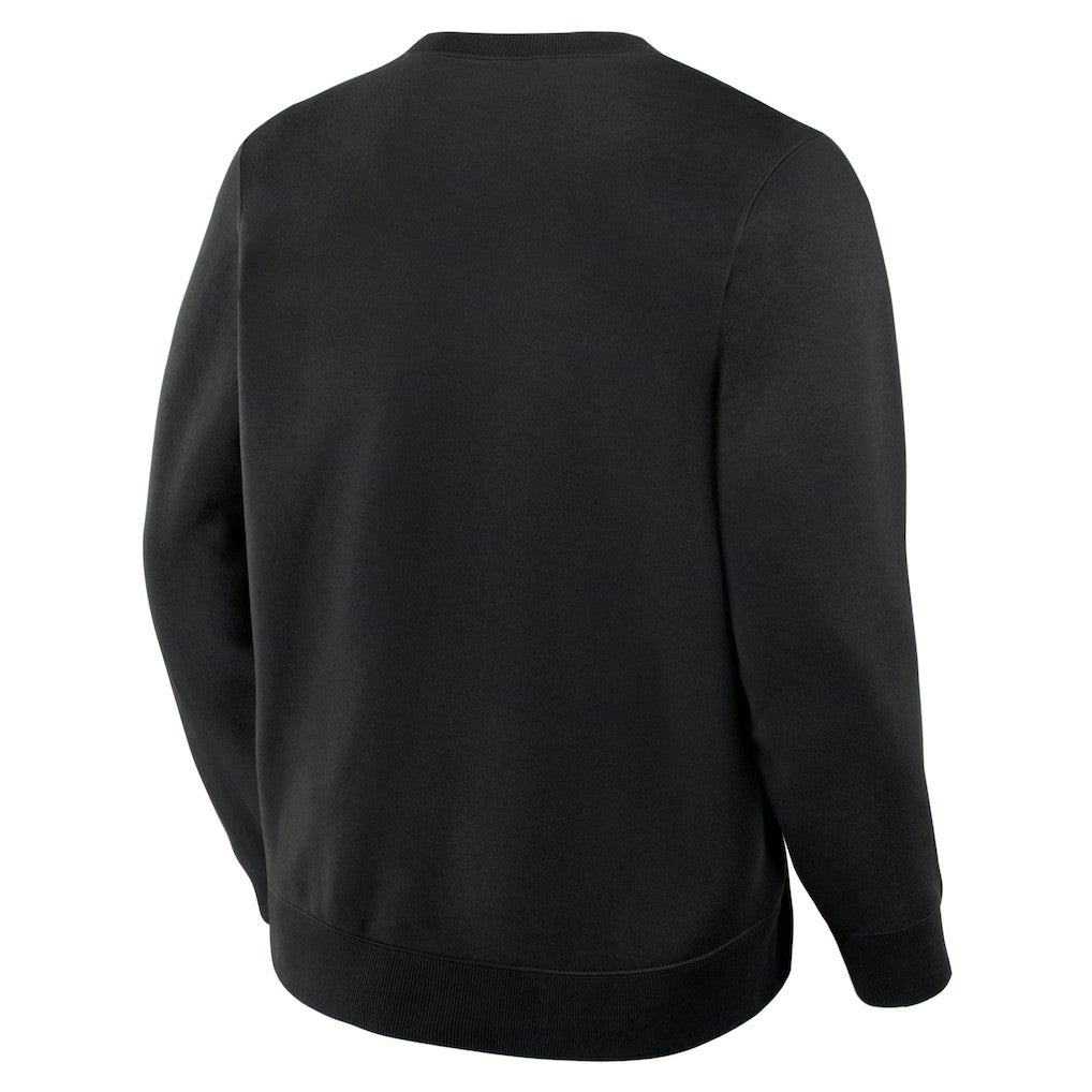 Carolina Panthers Powerful Throw Legacy Pullover Sweatshirt - Black Pullover