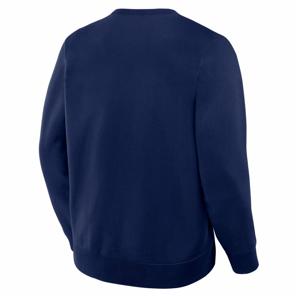 Denver Broncos Powerful Throw Legacy Pullover Sweatshirt - Navy Pullover