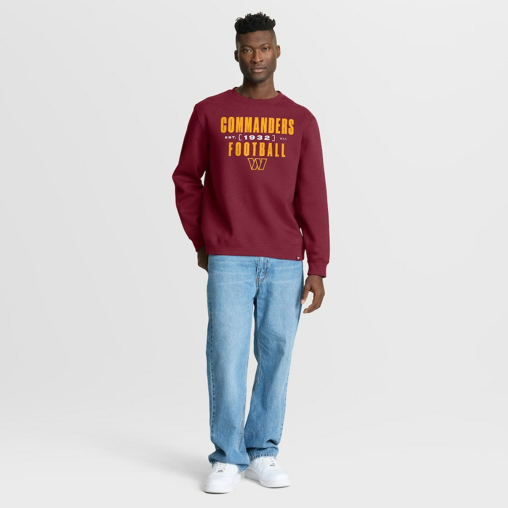 Washington Commanders Powerful Throw Legacy Pullover Sweatshirt - Burgundy Pullover