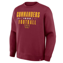 Washington Commanders Powerful Throw Legacy Pullover Sweatshirt - Burgundy Pullover