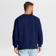New England Patriots Powerful Throw Legacy Pullover Sweatshirt - Navy Pullover