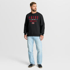 San Francisco 49ers Powerful Throw Legacy Pullover Sweatshirt - Black Pullover