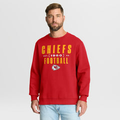 Kansas City Chiefs Powerful Throw Legacy Pullover Sweatshirt - Red Pullover