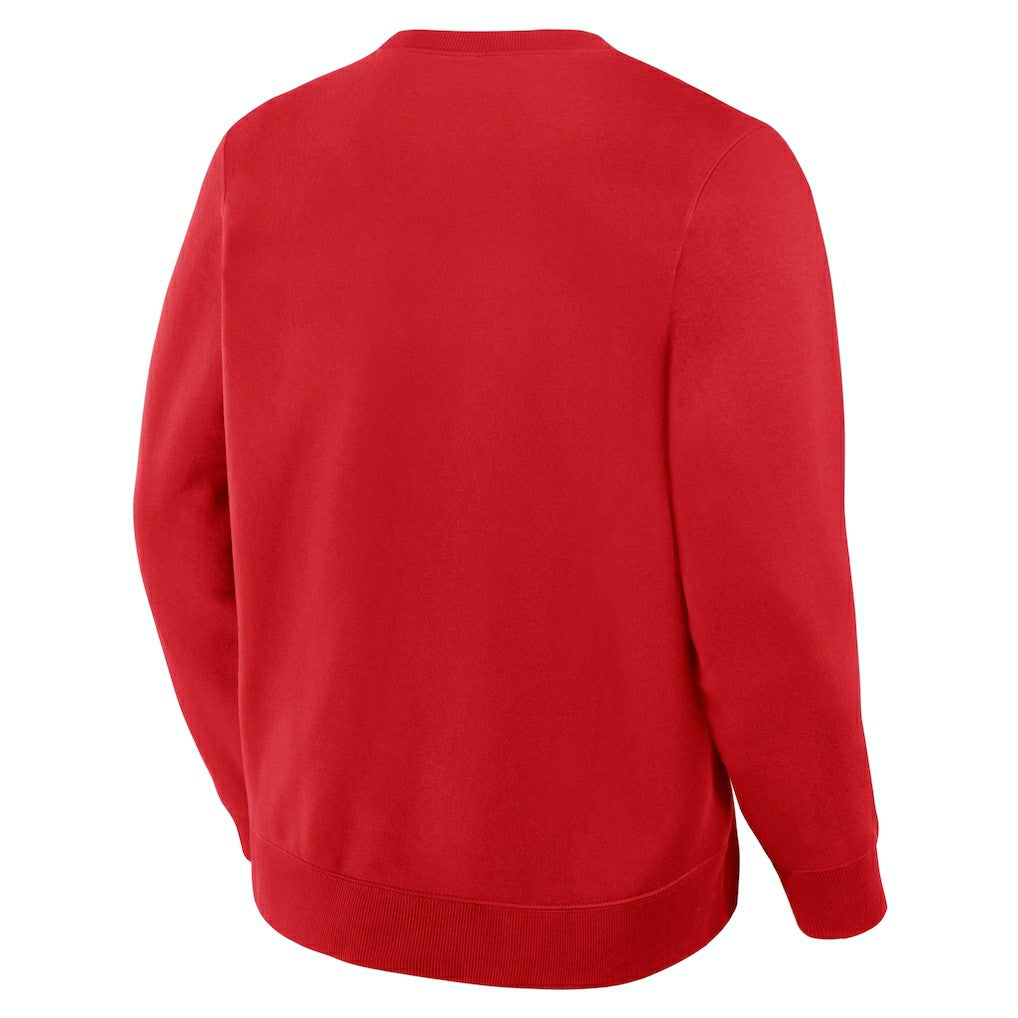 Kansas City Chiefs Powerful Throw Legacy Pullover Sweatshirt - Red Pullover