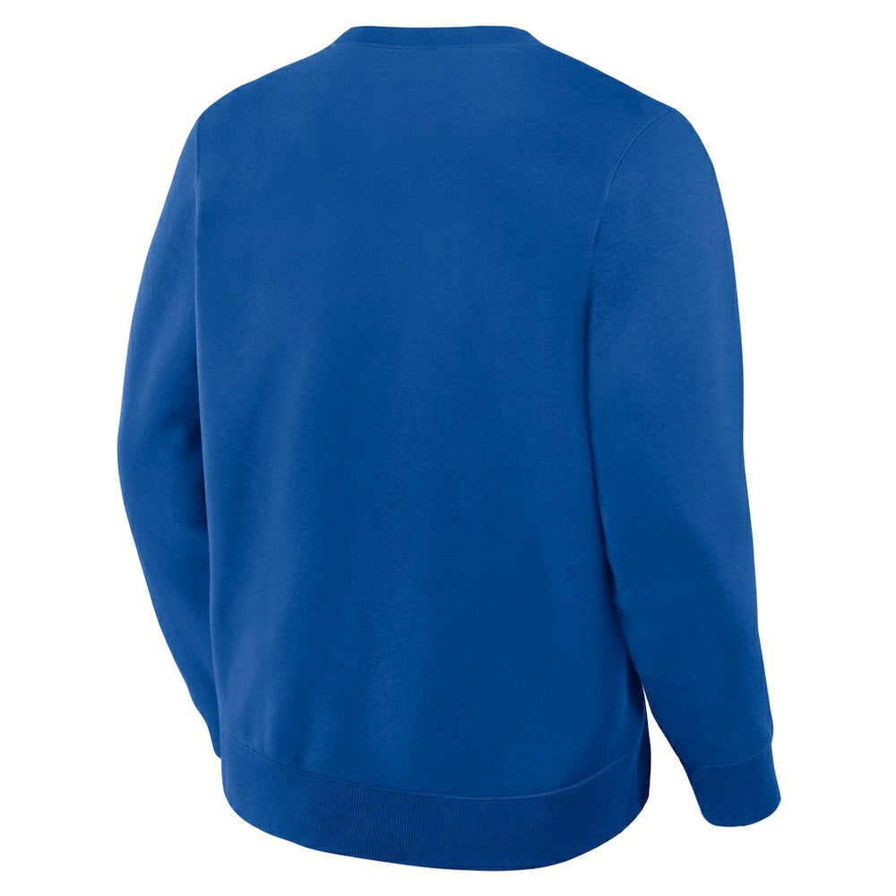 New York Giants Powerful Throw Legacy Pullover Sweatshirt - Royal Pullover