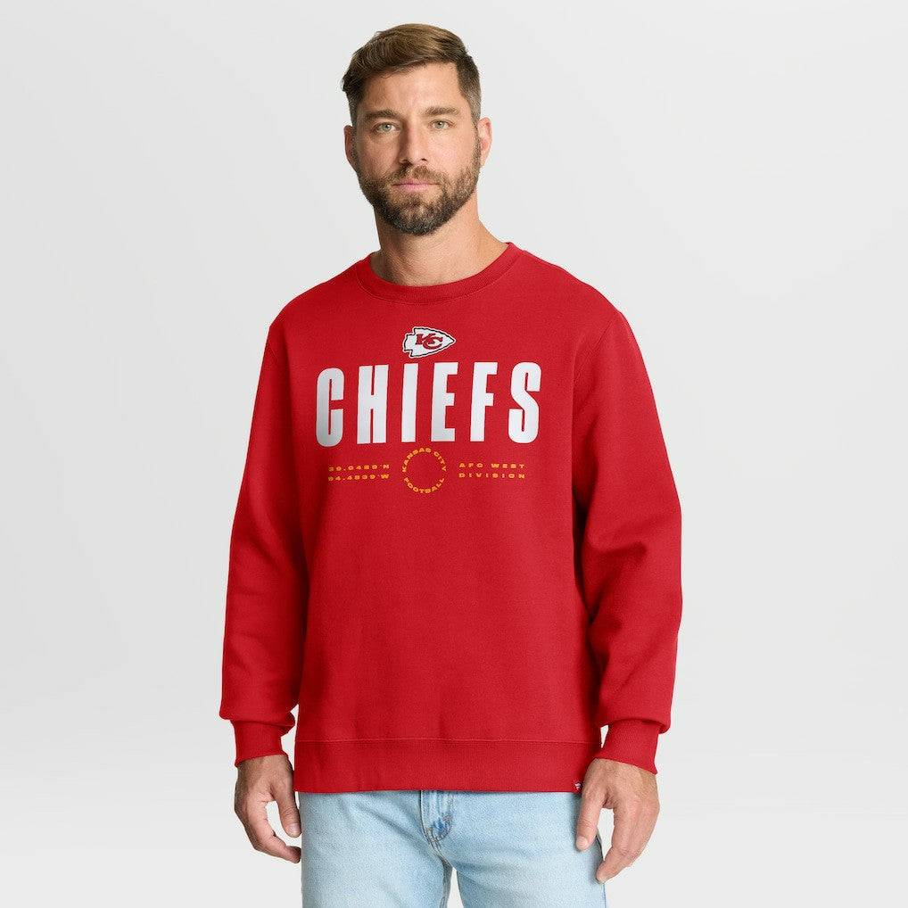 Kansas City Chiefs Direct Handoff Legacy Pullover Sweatshirt - Red Pullover
