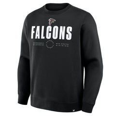 Atlanta Falcons Direct Handoff Legacy Pullover Sweatshirt - Black Pullover