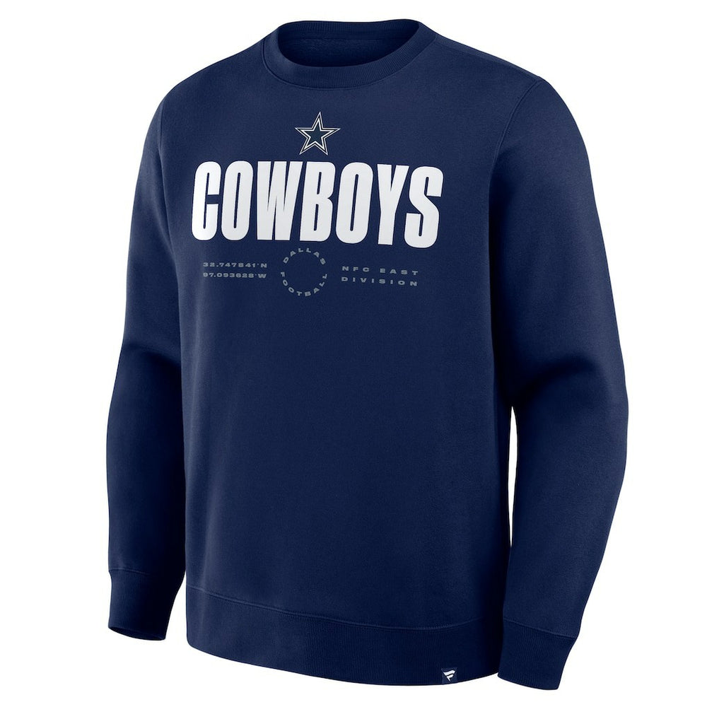 Dallas Cowboys Direct Handoff Legacy Pullover Sweatshirt - Navy Pullover