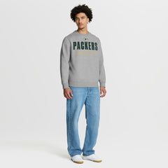 Green Bay Packers Direct Handoff Legacy Pullover Sweatshirt - Heather Gray Pullover