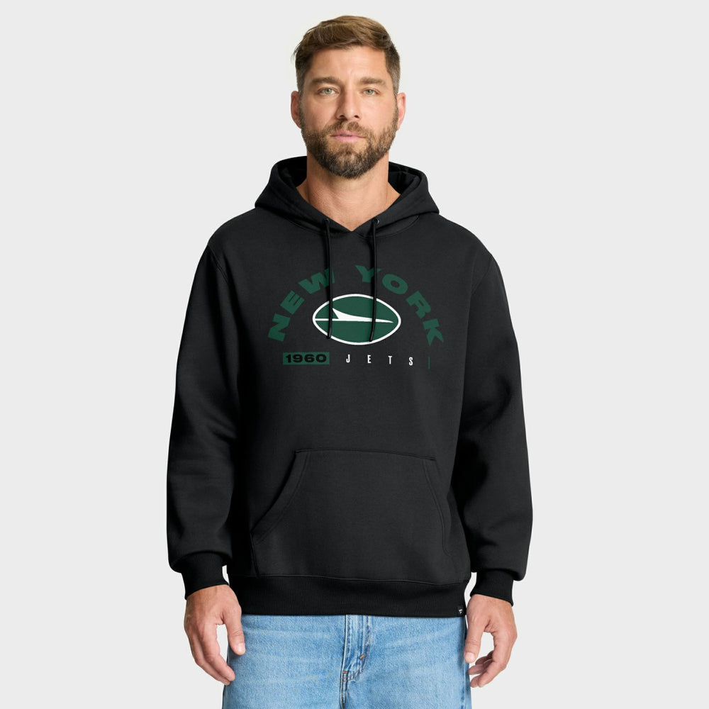 New York Jets Delay of Game Legacy Pullover Hoodie - Black Hoodies