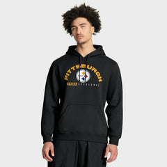 Pittsburgh Steelers Delay of Game Legacy Pullover Hoodie - Black Hoodies