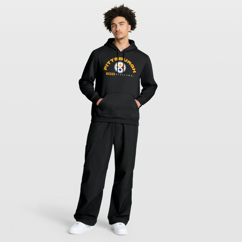 Pittsburgh Steelers Delay of Game Legacy Pullover Hoodie - Black Hoodies