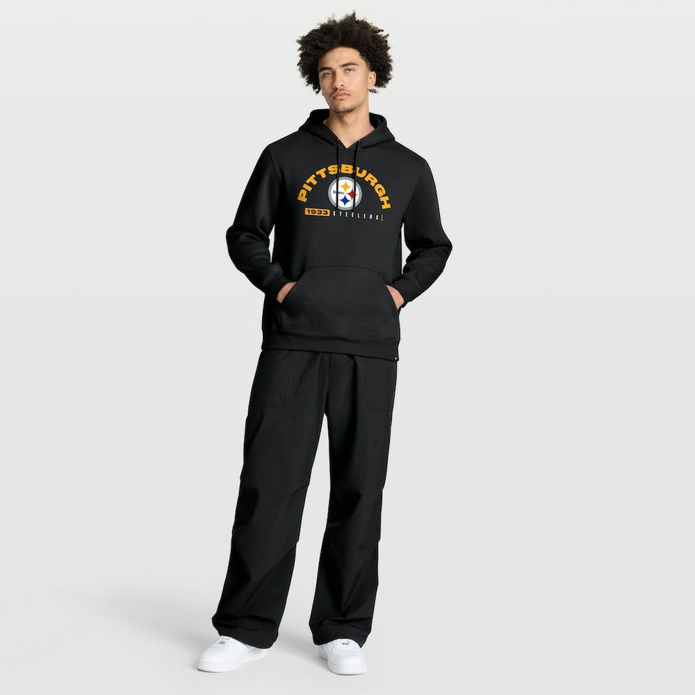 Pittsburgh Steelers Delay of Game Legacy Pullover Hoodie - Black Hoodies