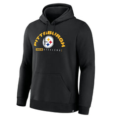 Pittsburgh Steelers Delay of Game Legacy Pullover Hoodie - Black Hoodies