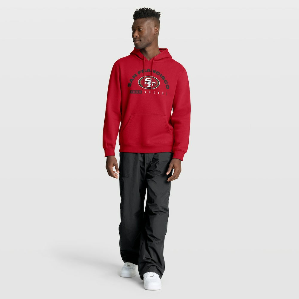 San Francisco 49ers Delay of Game Legacy Pullover Hoodie - Scarlet Hoodies