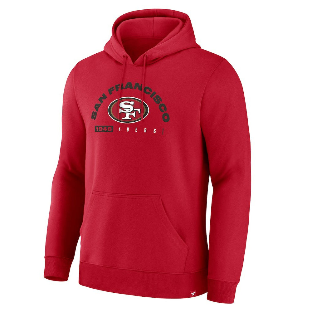 San Francisco 49ers Delay of Game Legacy Pullover Hoodie - Scarlet Hoodies