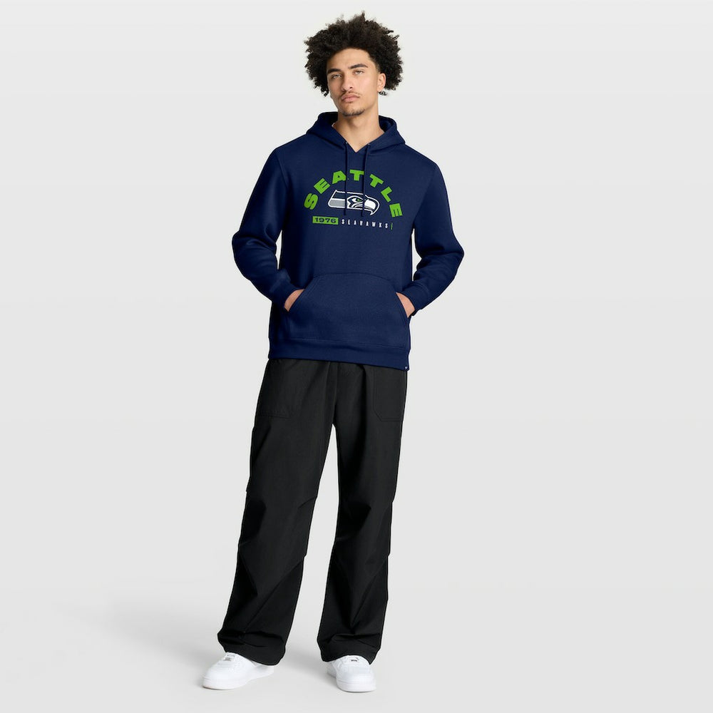 Seattle Seahawks Delay of Game Legacy Pullover Hoodie - College Navy Hoodies