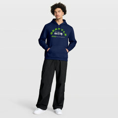 Seattle Seahawks Delay of Game Legacy Pullover Hoodie - College Navy Hoodies