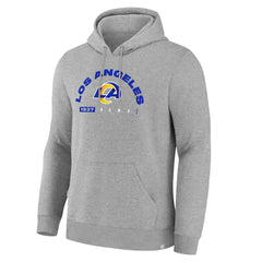 Los Angeles Rams Delay of Game Legacy Pullover Hoodie - Heather Gray Hoodies