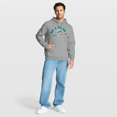 Miami Dolphins Delay of Game Legacy Pullover Hoodie - Heather Gray Hoodies